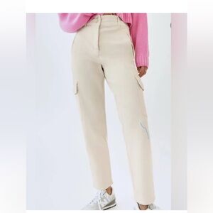 Wilfred Cream Modern Cargo Pants